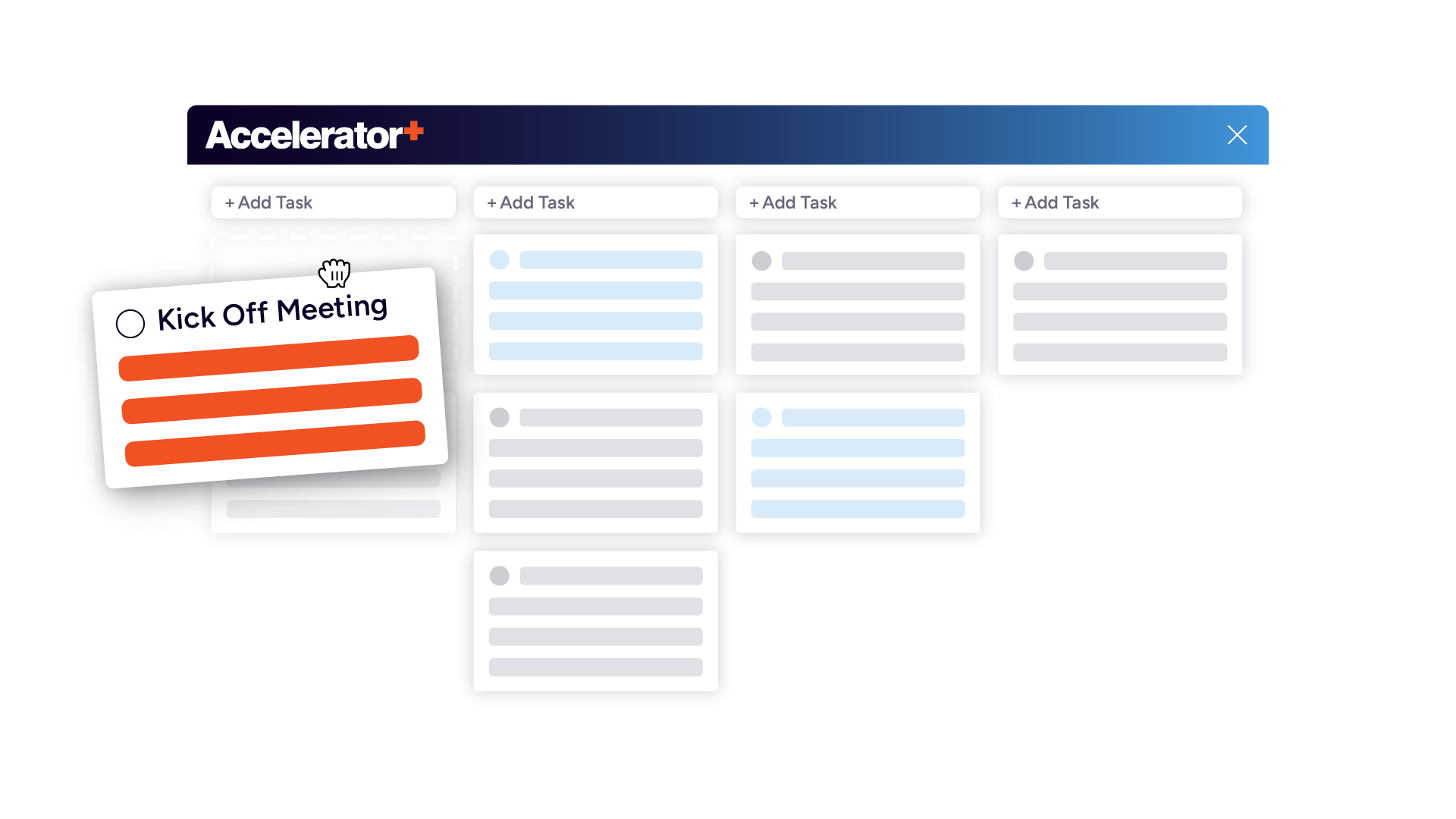 W__Acc+ Task Board - Blue Gradient BG